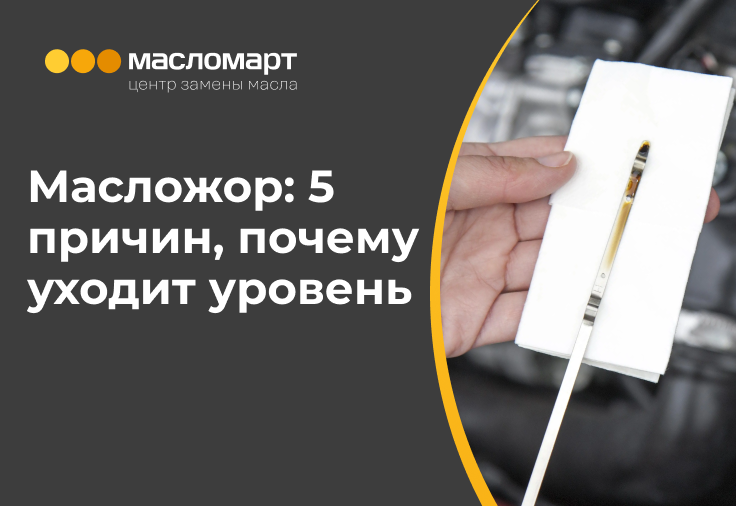 Масложор: 5 причин, почему уходит уровень (и когда масло не виновато)