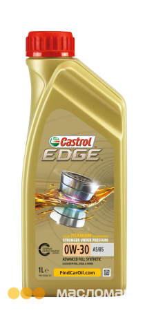 Моторное масло Castrol  0W-30 синтетическое A1/B1, A5/B5      1 л.