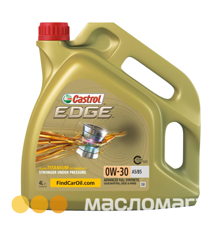 Моторное масло Castrol  0W-30 синтетическое A1/B1, A5/B5      4 л.